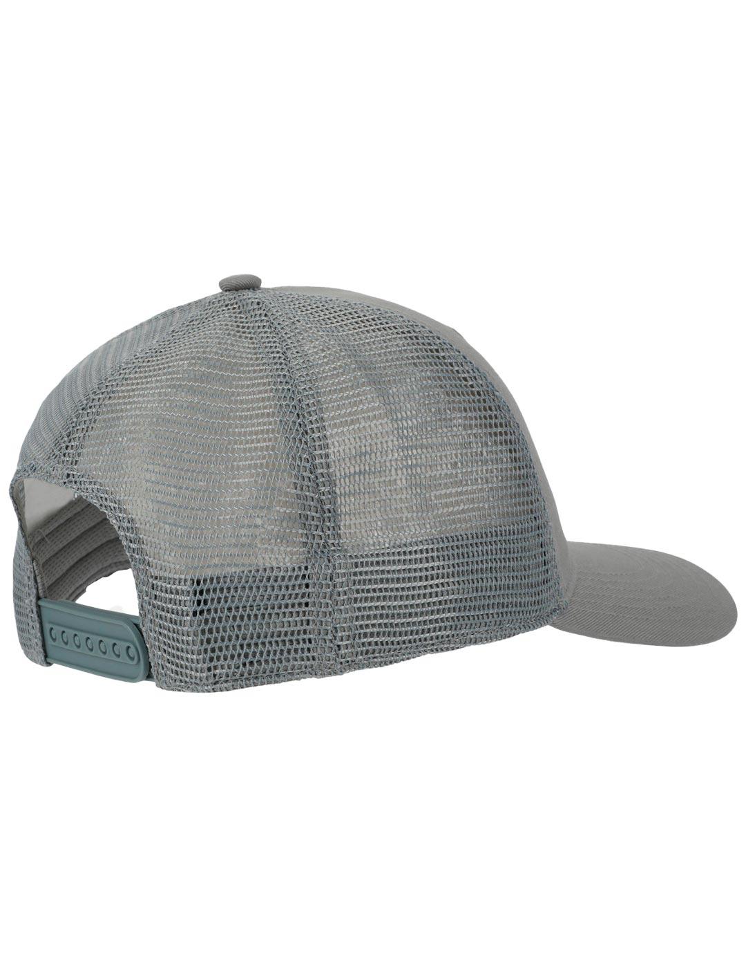 Gorra New Balance Stacked Patch Logo Gris