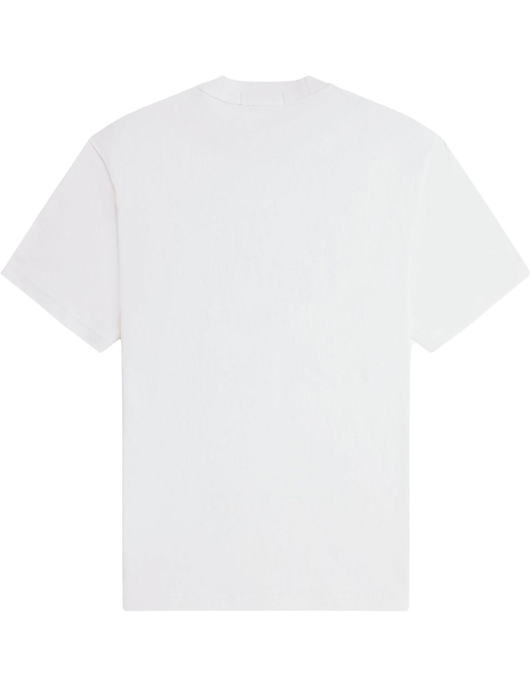 Camiseta Fred Perry«Chosen By Champions» Blanco
