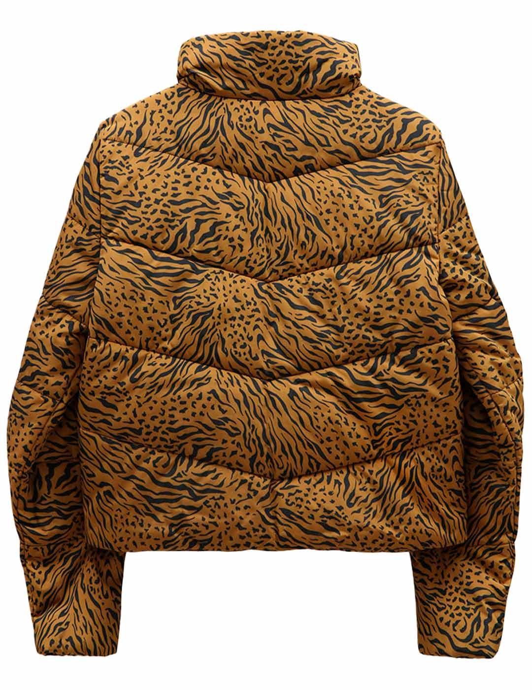 Chaqueta Vans Foundry Puffer Leopardo para Niña