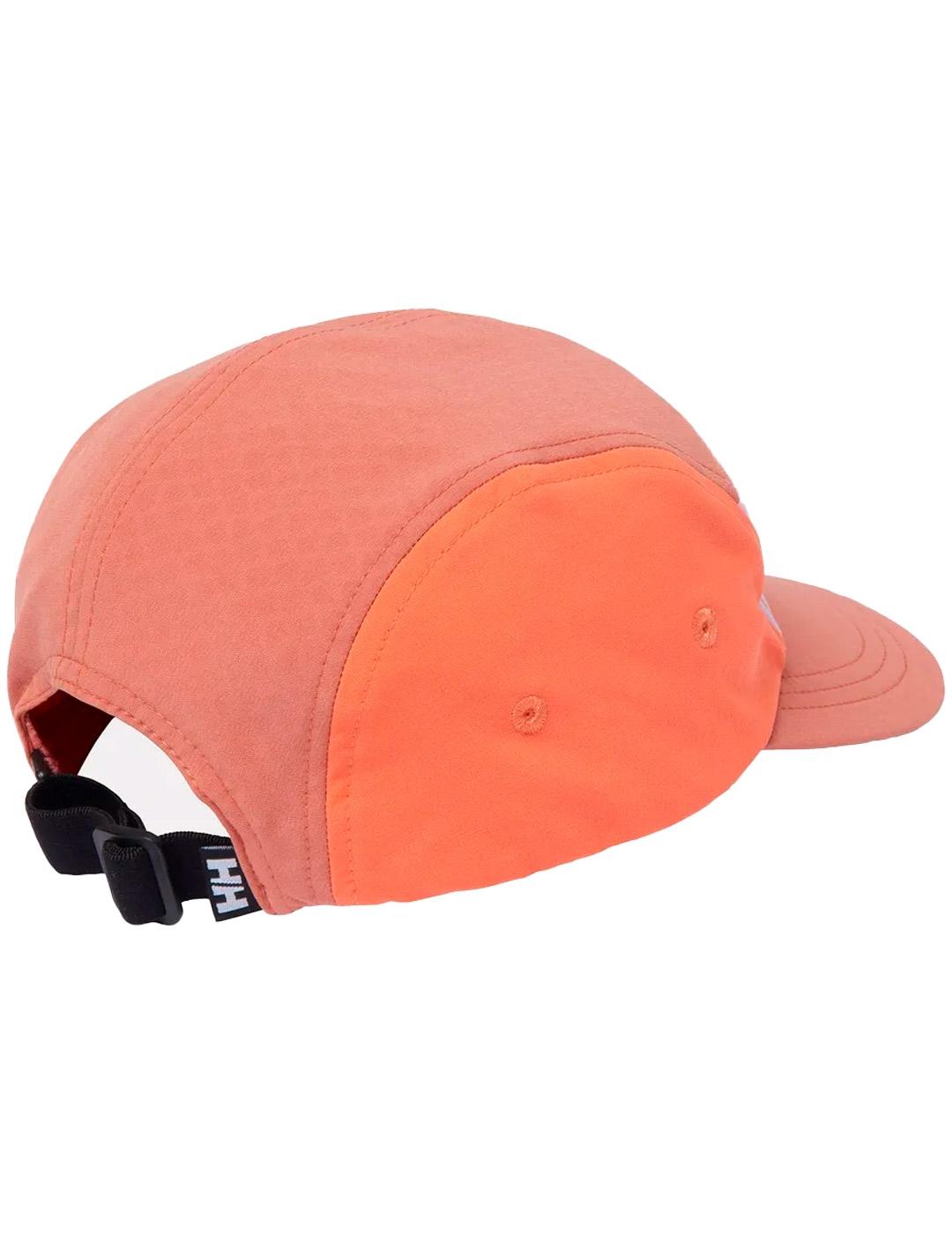 Gorra Helly Hansen Cascade Shield Naranja y Rosa