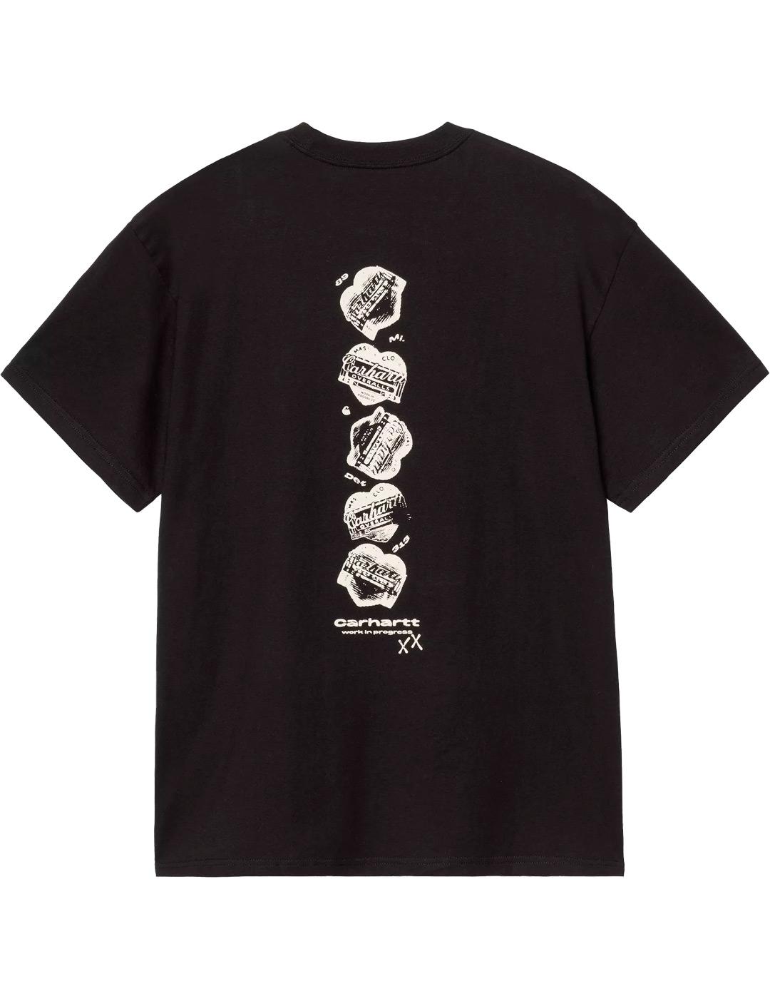 Camiseta Carhartt Wip Garble Negro