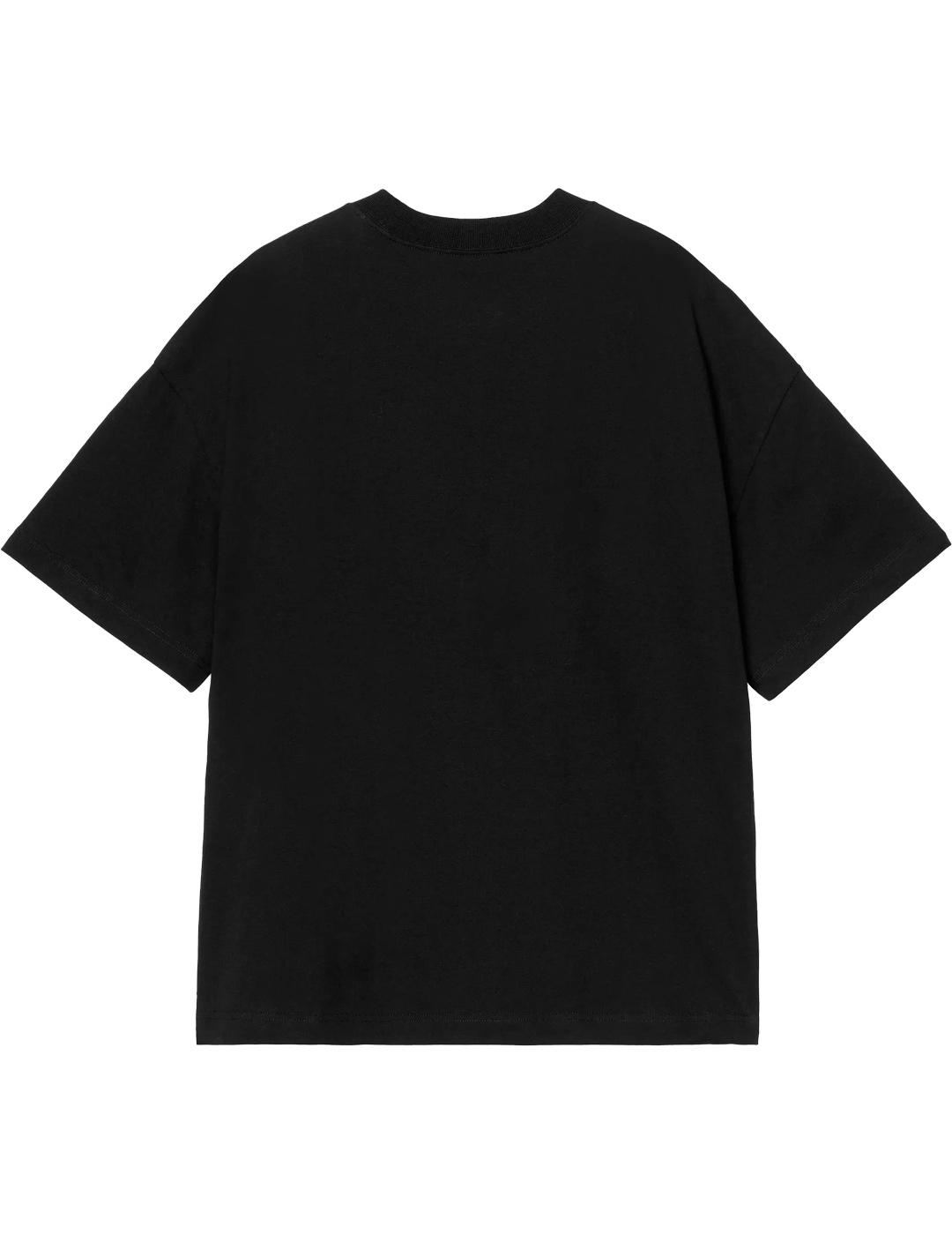 Camiseta Carhartt Wip Deconstructed Label Negro