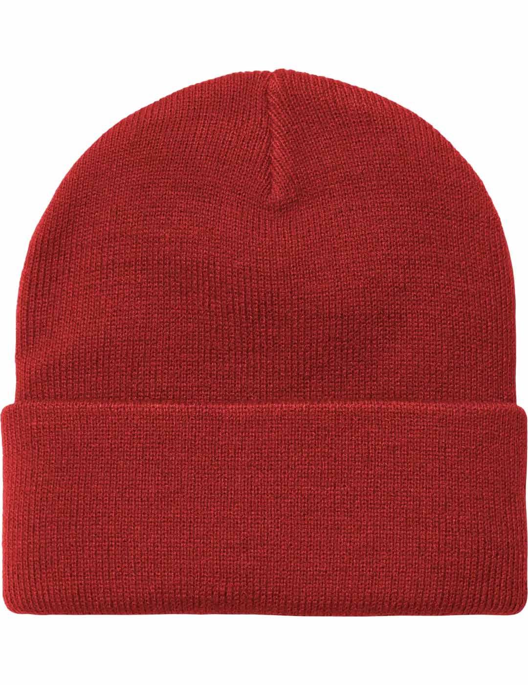 Gorro Carhartt Wip Short Watch Hat Granate