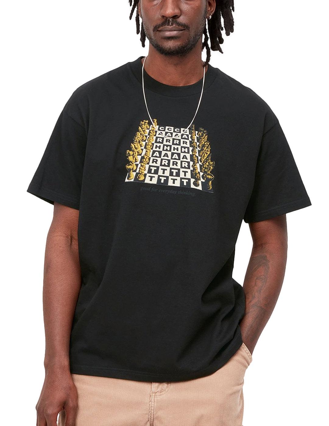 Camiseta Carhartt Chessboard Negro
